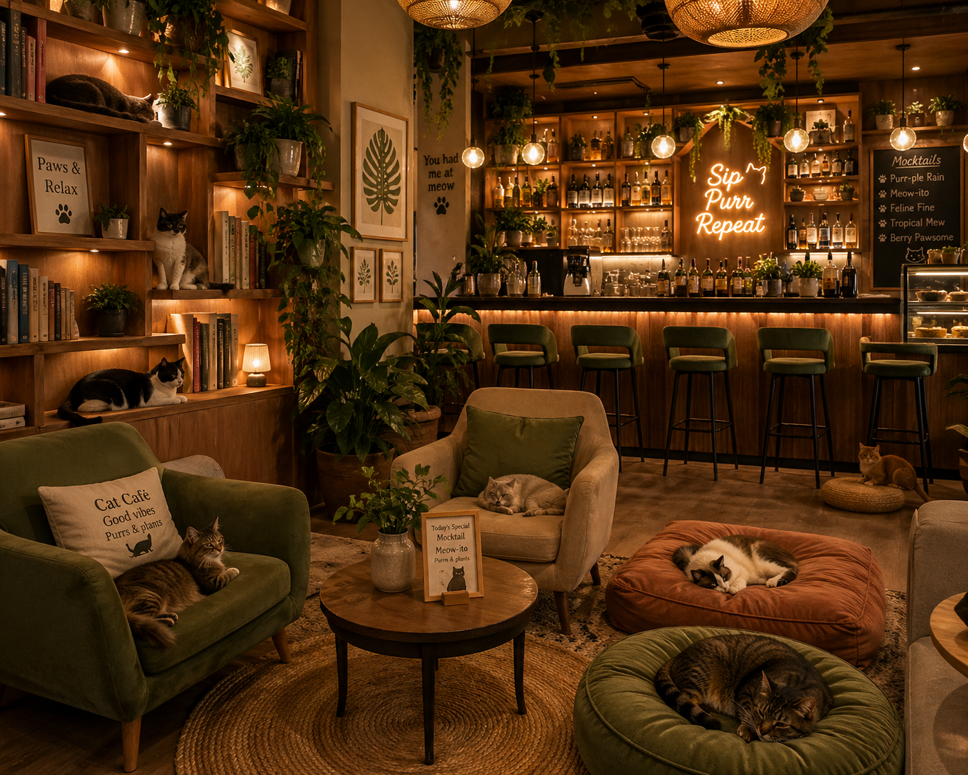 Café interior